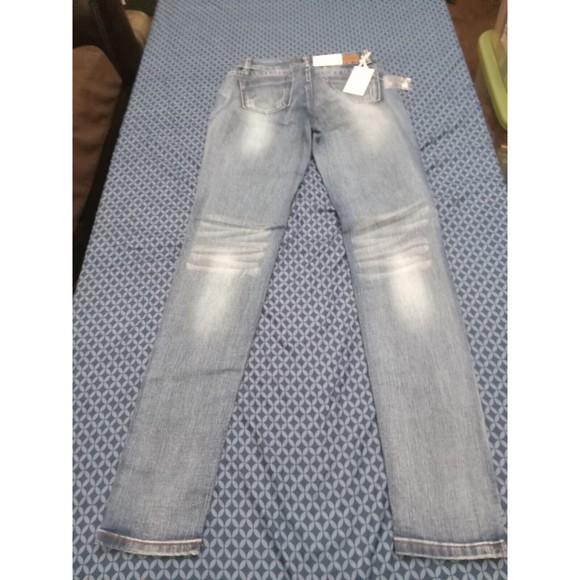 SL JEANS, STRETCH DENIM BLUE WAIST 29iN , H10 SLWG4874 SZ 3, SKINNY JEANS - Picture 5 of 11